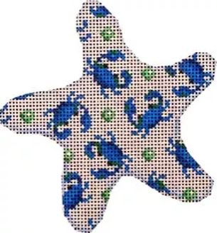 Starfish - Crabs on White