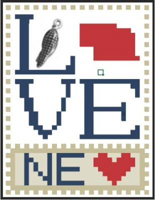 Love Bits States - Love Nebraska 