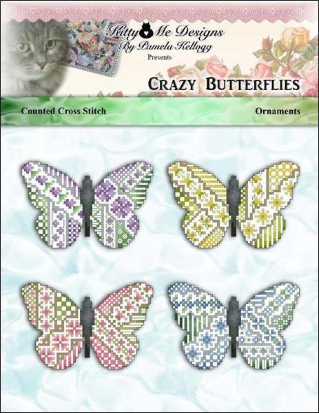 Crazy Butterflies Ornaments