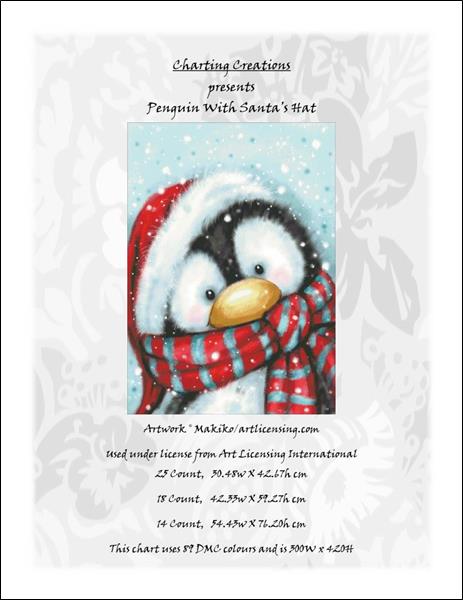 Penguin w/Santas Hat