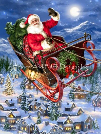 Mini Delivering Christmas