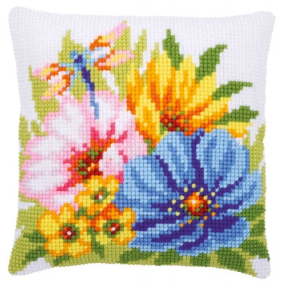 Spring Flowers Cushion
