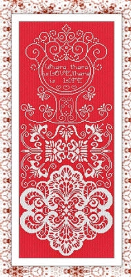 Sampler in Red