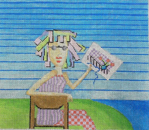 Stitching by the Sea