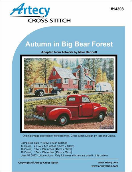 Autumn in Big Bear Forest