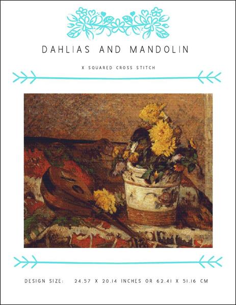 Dahlias and Mandolin