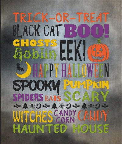 Subway Art - Halloween