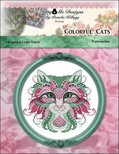 Colorful Cats - Watermelon