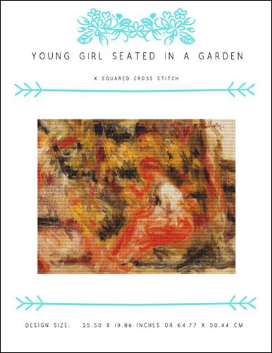 Young Girl Seated in a Garden