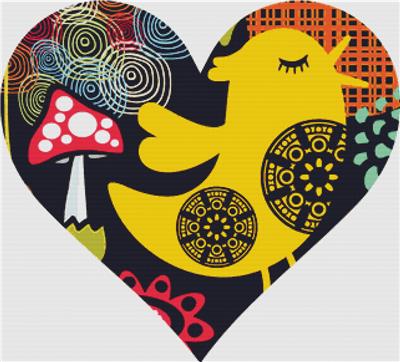 Woodland Creatures IV - Heart