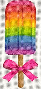 Rainbow Popsicle w/Bow