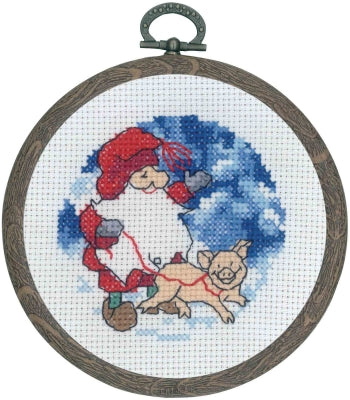 Santa Claus w/Pig