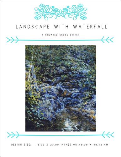 Landscape with Waterfall
