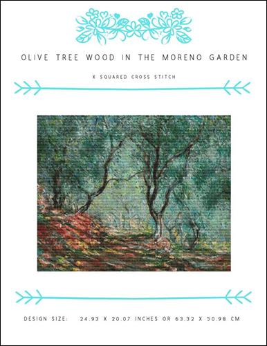 Olive Tree Wood in the Moreno Garden