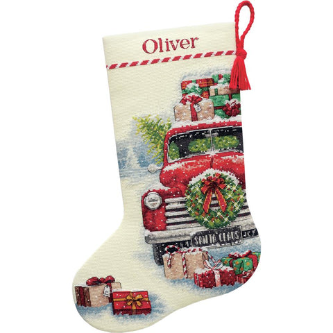 Santas Truck Stocking