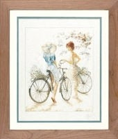 Girl on Bicycle