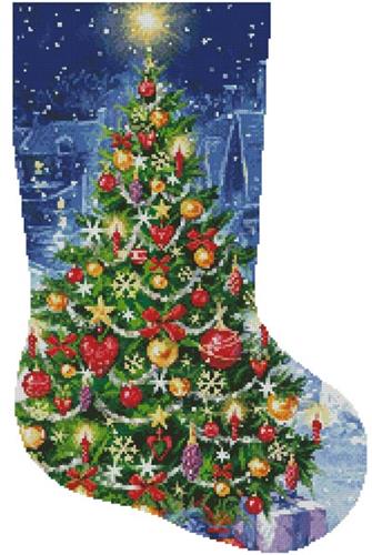 Christmas Tree Stocking (right) 