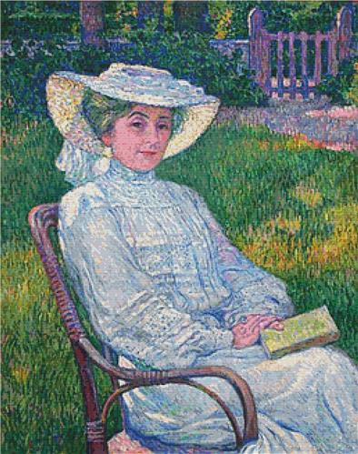 Lady in White