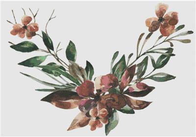 Muted Floral Motif