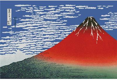 Mount Fuji in Clear Weather (large)