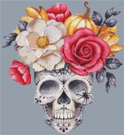 Floral Sugar Skull