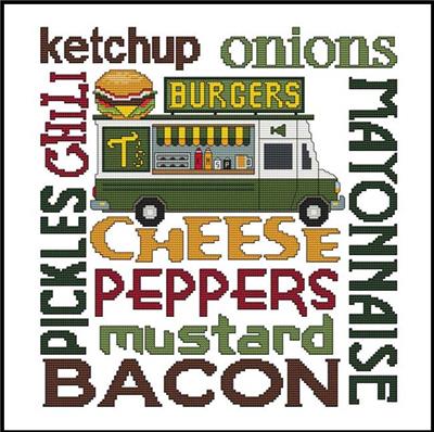 Subway Art - Food Truck Burgers