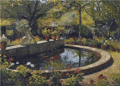 Fountain In My Garden