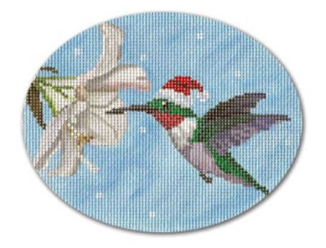 Hummingbird w/ Santa Hat