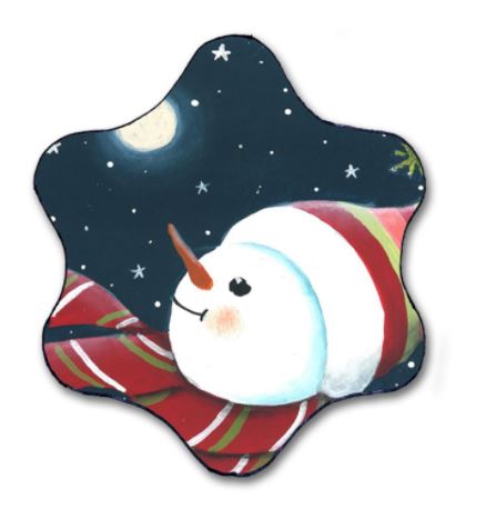 Snowman w/Scarf