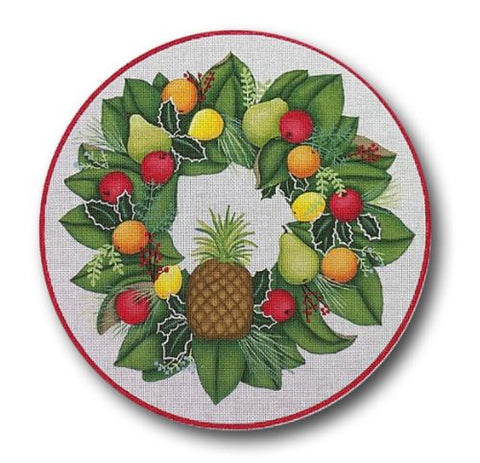 Wreath - Holly and Fruit