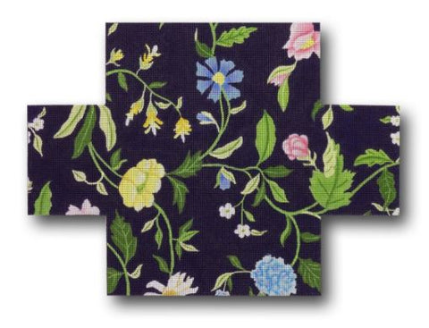 Flowers on Navy
