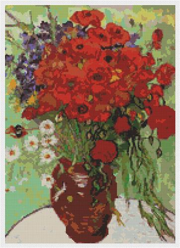 Red Poppies and Daisies (Vincent Van Gogh)