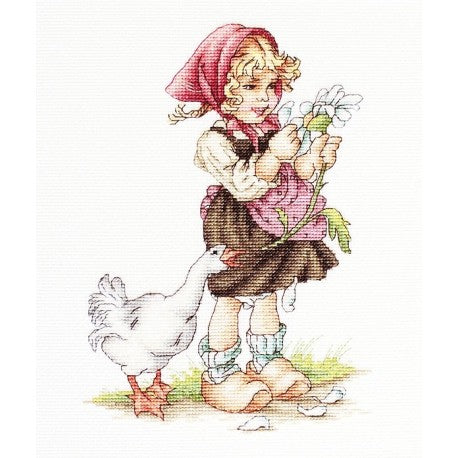 Girl with Goose