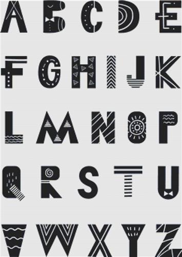 Scandi Alphabet