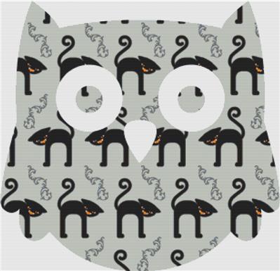 Halloween Cat Owl