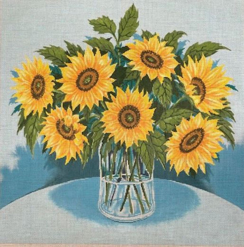 Sunflower Vase