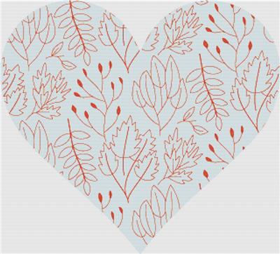 Plant Outline Heart