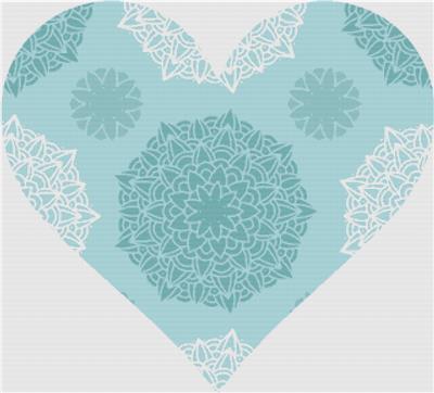 Beautiful Mandala Heart