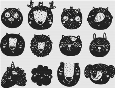 Cute Scandi Animals