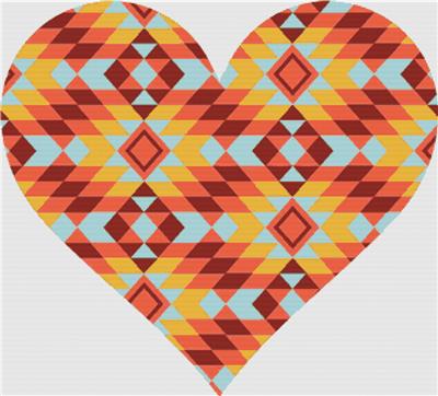 Kilim Heart