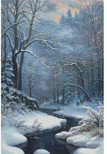 Winter Pose - Large