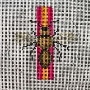 Bee on Stripe