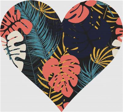 Dark Tropical Heart