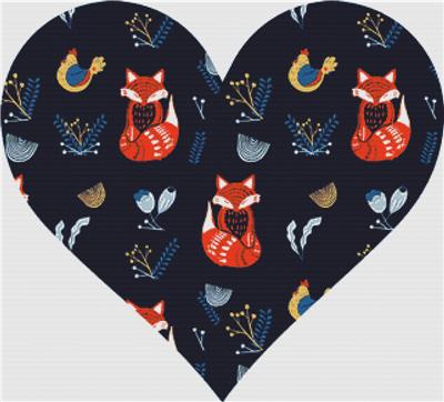 Scandinavian Fox Heart