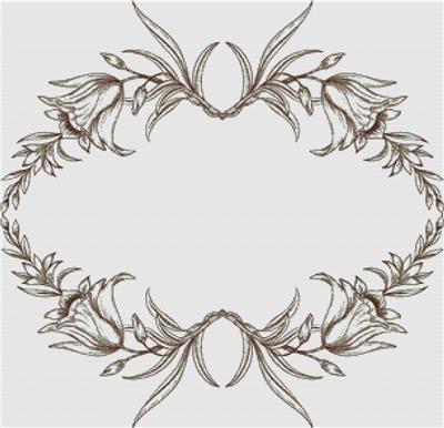 Spring Floral Frame