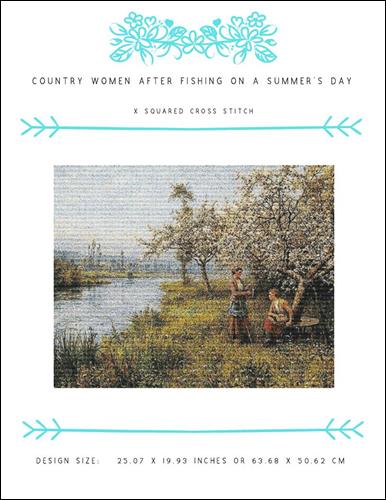 Country Women after Fishing on a Summers Day