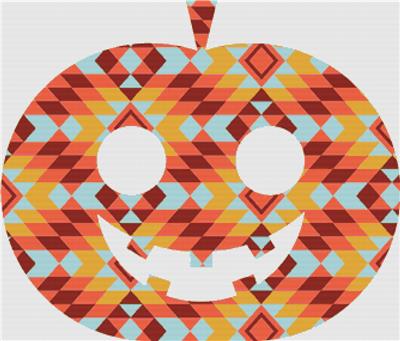 Kilim Jack-O-Lanturn