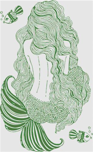 Beautiful Mermaid - Fresh Green
