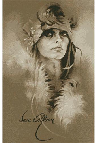 Her Eyes (Sepia)