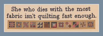 Isn't Quilting Fast Enough